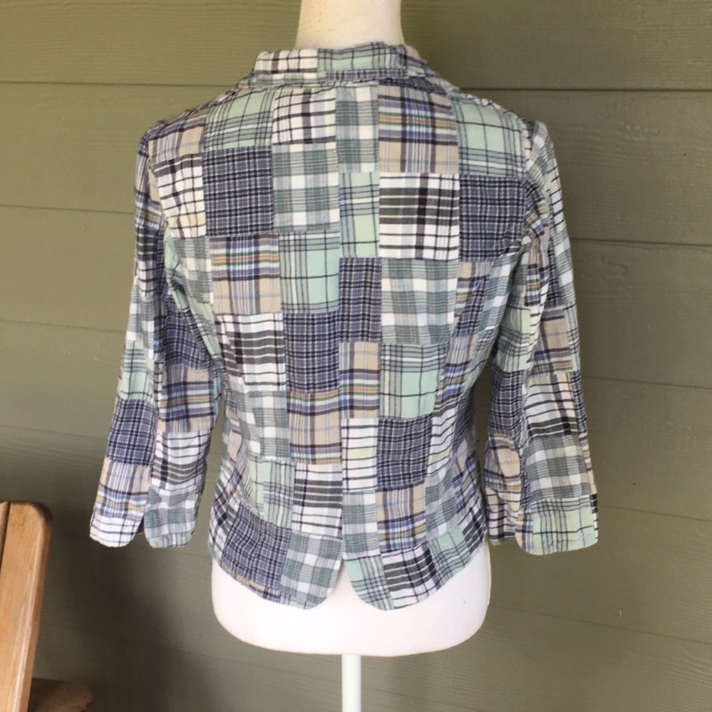 For The Republic Patchwork Cropped Jacket - Picture 2 of 13